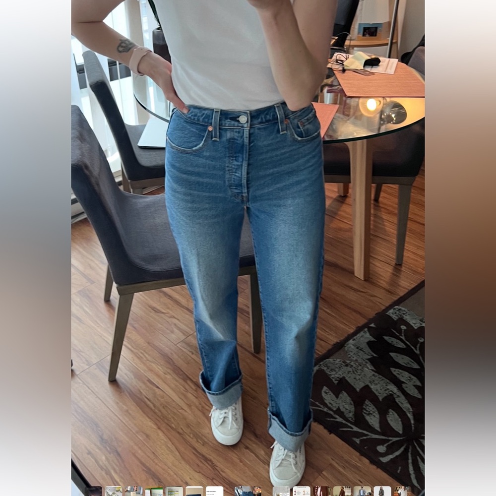 Levi's High Rise Blue Women's Jeans